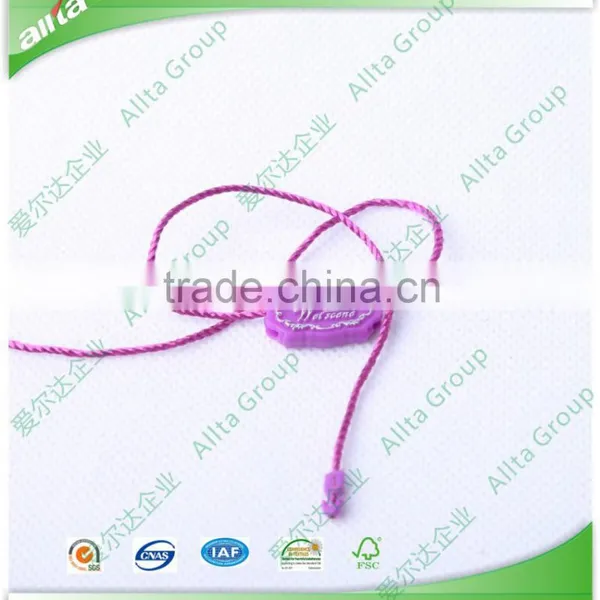 Wholesale Price Custom Sliver Logo Plastic Seal Tag photo-3