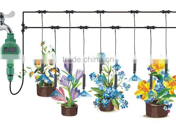 Popular in Italy FJT1016 Garden Irrigation Hanging Sprikler Watering Kits photo-4