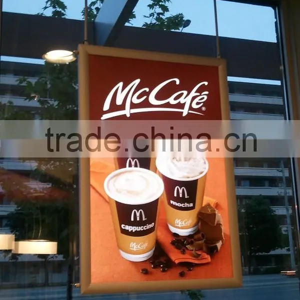 Aluminous Frame Clip Type LGP Double Sides LED Slim Light Box photo-2