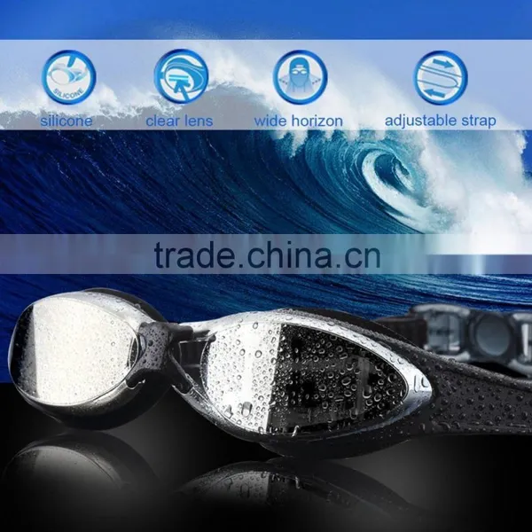 Hot Sale Safety Silicone Swimming Goggles Adult photo-3