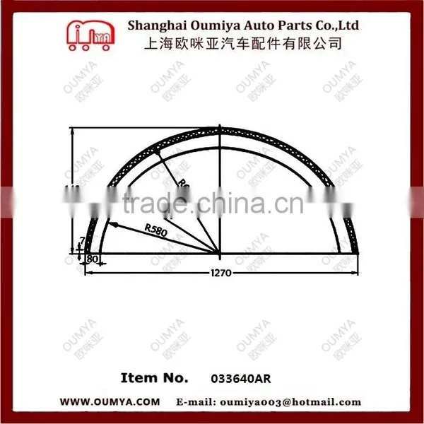 Cheap Plastic Mud Guard for Truck 033640AR photo-4