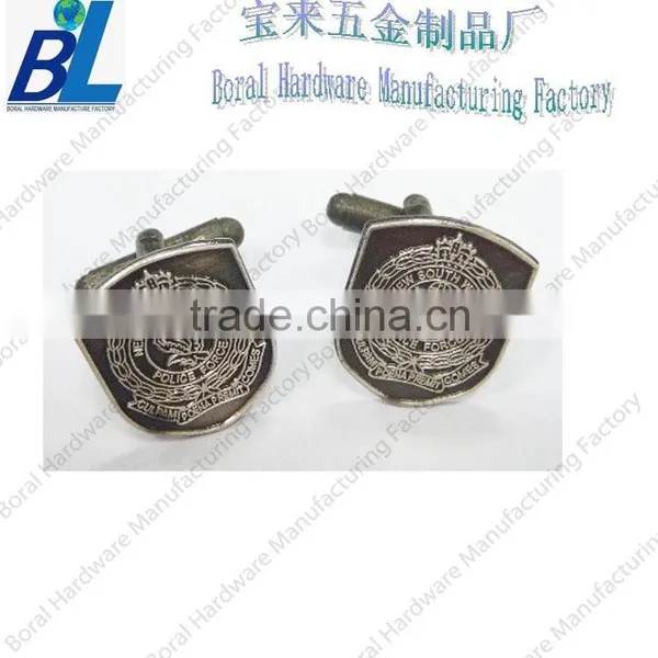 Unique Brass Custom Enamel Cufflinks for Gentlemen photo-4