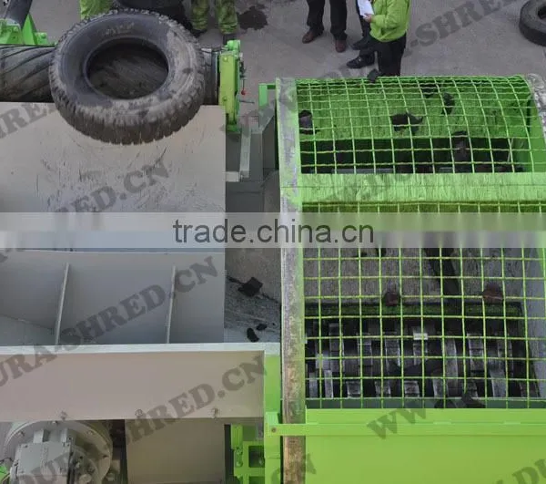 Automatic Hot Sale High Quality Waste Tire Shredding Machine photo-4