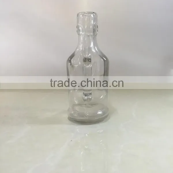 200ml Handle Oil Glass Bottle Clip Lid photo-2