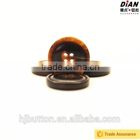 2016 DIAN Eco-Friendly Round Shape Real Horn Large Buttons for Sale