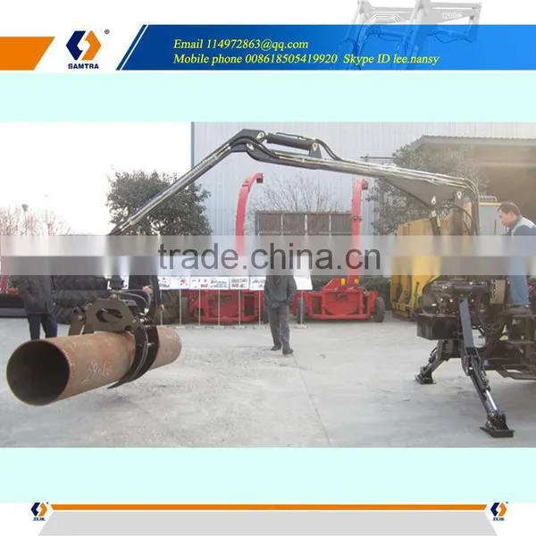 Tractor Crane, Forest Log Crane, Log Trailer photo-6