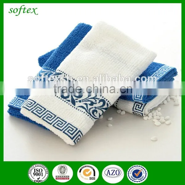 100% Bamboo Fiber Towel Textile Comfortable Colorized Face Towel photo-2