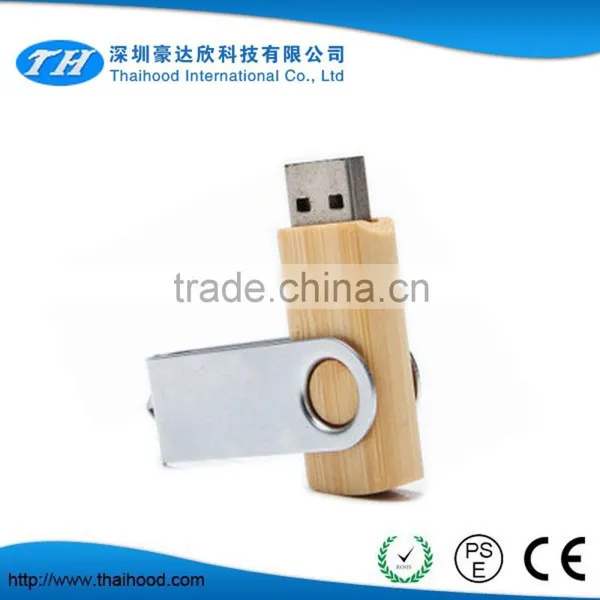 Colorfull Twister Usb Flash Drive Swivel Usb Stick Made for Wooden photo-3