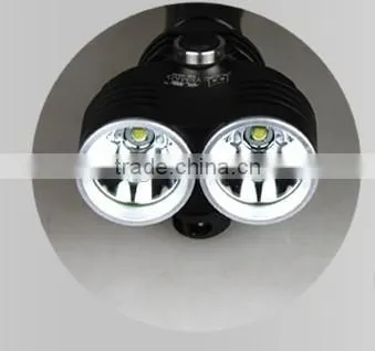Rechargeable T6 Two Head Highpower Led Flashlight photo-5