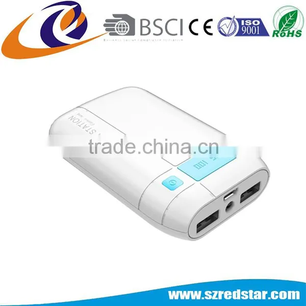 Gift Model Real Capacity Exide Battery Portable Power Bank 6600mah With LED Light photo-2