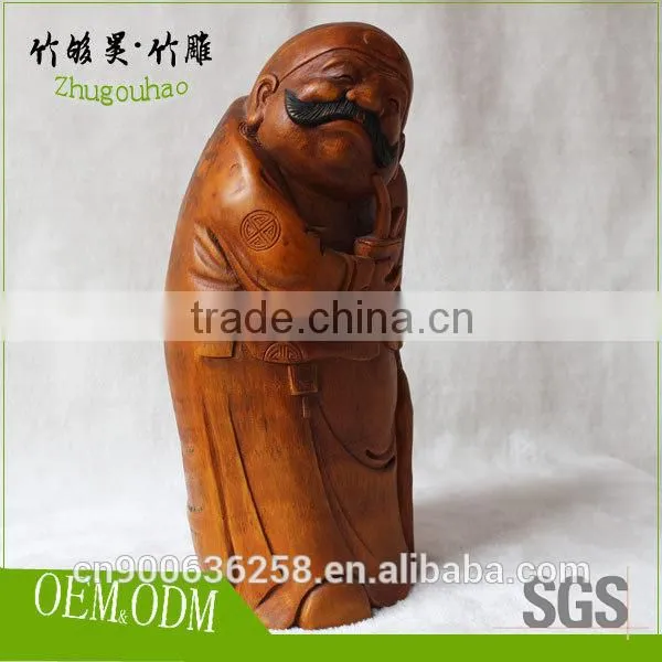 Bamboo Root Crafts for Chinese Culture Fans photo-3