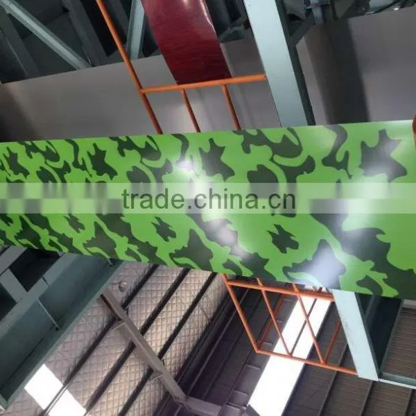 0.16-1.2 Printed Camouflage Grain Ppgi Steel Coil for Panel Materials Quality Choice photo-3