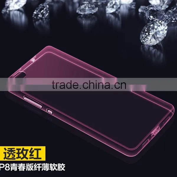 Ultra Thin Colorful TPU Case For Huawei P8/P8 Lite Cases Mobile Phone Cases photo-2