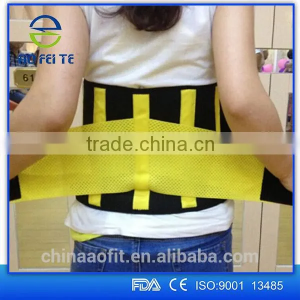 New 2015 China Aofeite Y018 Adjustable Shoulder Lumbar Back Brace Posture Support as Seen on tv photo-3