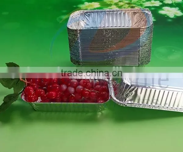 China Factory Price Aluminium Foil Food Container Disposable Aluminium Packaging