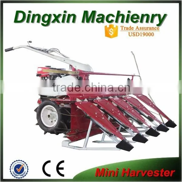 4 Lines Diesel Wheat Cutter Mini Harvester photo-2