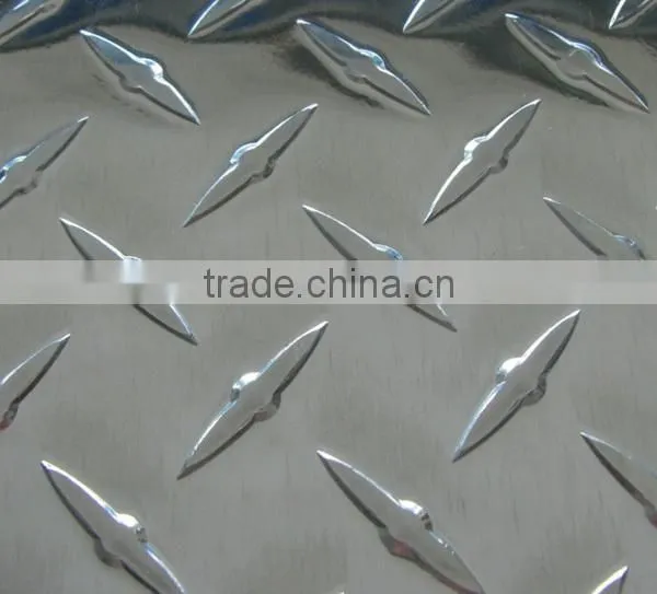 Aluminum Tread Plate 1100 1050 1060 Embossed Aluminum Sheet photo-5