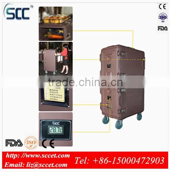 Double Layer Food Storage Container, Insulated Pan Cabinet for Transport Food photo-3