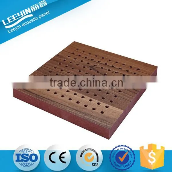 Wood Acoustic Perforated Panel System Fro Wall and Ceiling photo-2