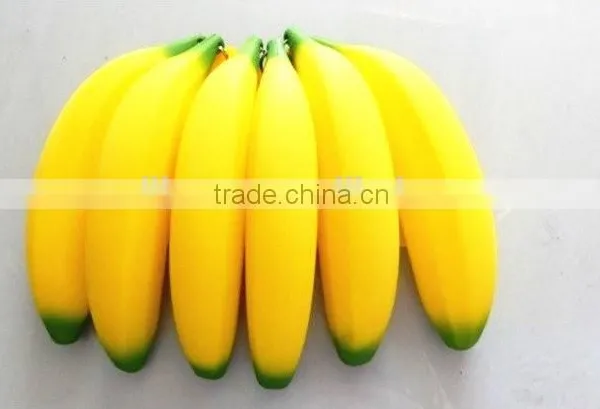 New StyleBanana Shaped Silicone Pencil Case/cute Cheap Pencil Cases/silicone Rubber Pencil Case photo-2
