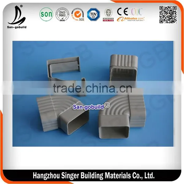 Prefab House Villas Decorate Colorful Pvc Rain Gutter photo-2