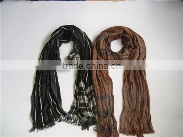 100% Knitted Viscose Woven Scarf