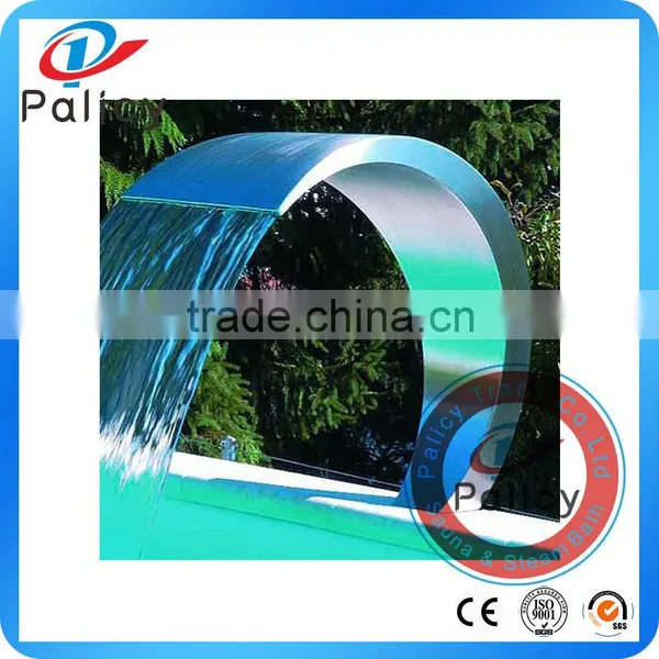 Stainless Steel 304 Swimming Pool Water Curtain Gardening Outdoor Wall Fountain Waterfalls Quality Choice photo-2