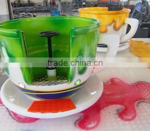 China Manufacturer High Quality Funny Amusement Park Rides, Rotating Coffee Cup Rides for Kids Quality Choice photo-4