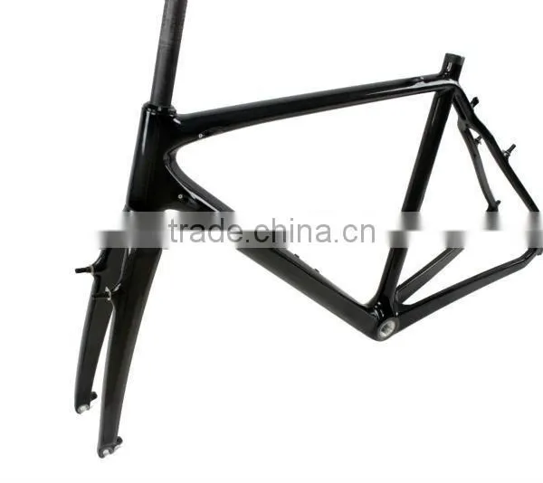 Carbon Cyclocross Bike Frame, T700 Carbon Fiber Frame, Chinese cx Frame V Brake , Cyclocross Bike ISP Frame photo-6
