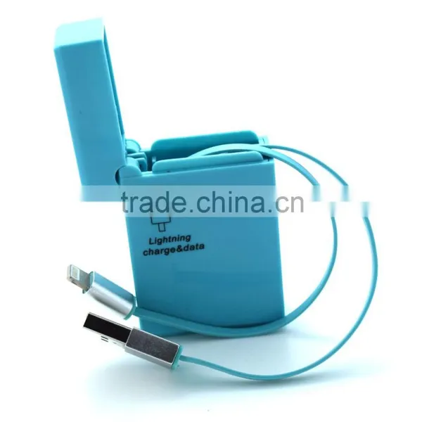 Hight Quality Cigarette Lighter Shape USB Data Cable