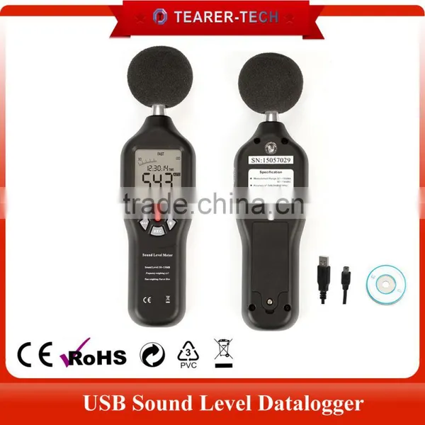 Digital Sound Level Meter With A &C Frequency Weighting for Musicians and Sound Audio Professionals photo-3