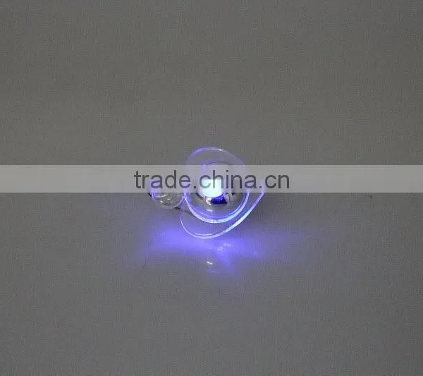 Party Favour Decoration Colorful Charming Heart LED Stud Earrings photo-2