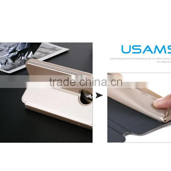 USAMS Brand Slip Smart Flip Cover for Iphone 6 4.7 photo-3