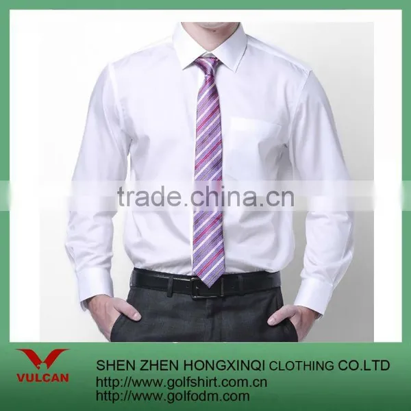 Men's Long sleeve button cuff dress shirt