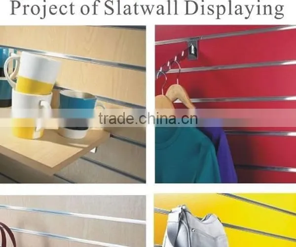 4'*8' Aluminum Slatwall Mdf Board photo-4