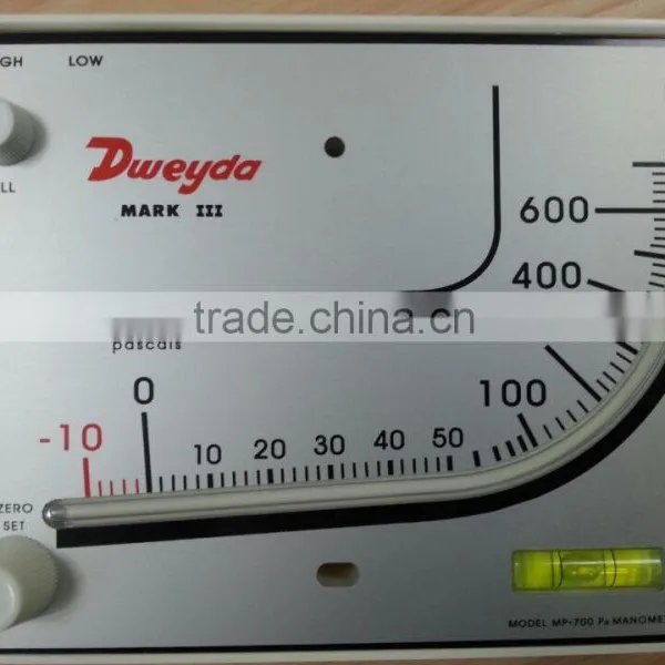 Inclined-vertical Differential Pressure Manometer