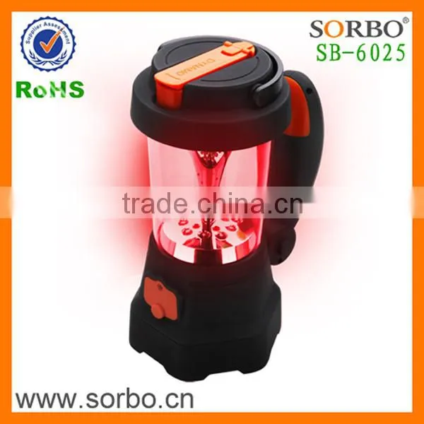 Outdoor USB 4 In 1 Rechargeable LED Spotlight Crank Camping Lantern With Mobile Charge photo-6