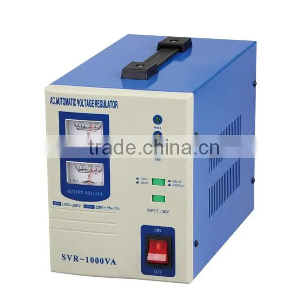 2015 Hot SVR 500va Single Phase 50Hz 220V Output AC Voltage Stabilizer For Home Use photo-2