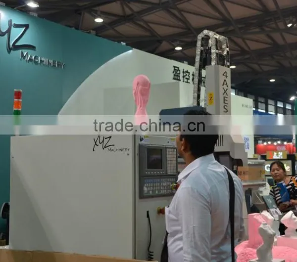 China High Clearance 3d Mould Polyfoam Router Machine, Foam Cutting CNC Router Machine XYZ-CAM-P6-1325 photo-6