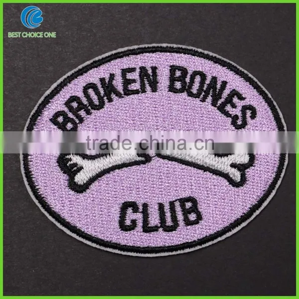 Embroidery Patch For Garments , Customized Embroidery Patch