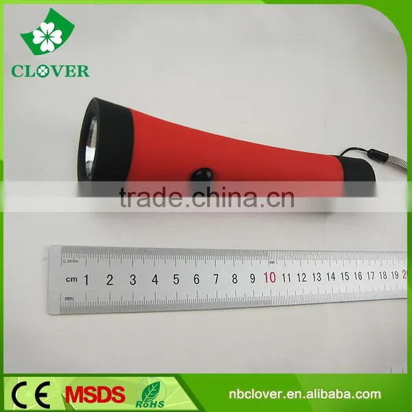High Power Portable 1+4 Led Plastic Chinese Led Flashlight photo-3
