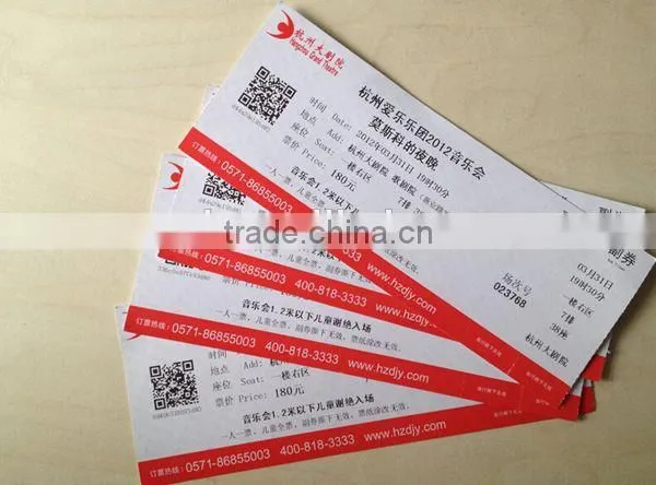 Thermal Paper Roll Tickets Printing From China photo-3