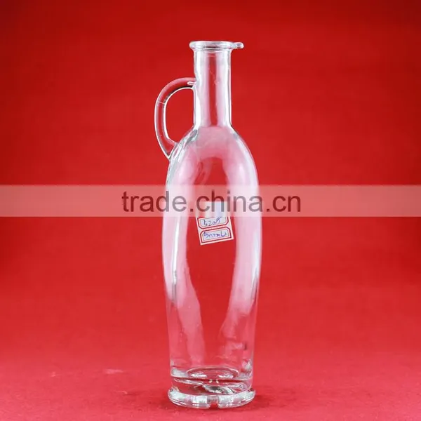 Good Quality Vase Shape Wine Bottles Opal White Bottles 750ml Transparent Glass Bottles photo-5