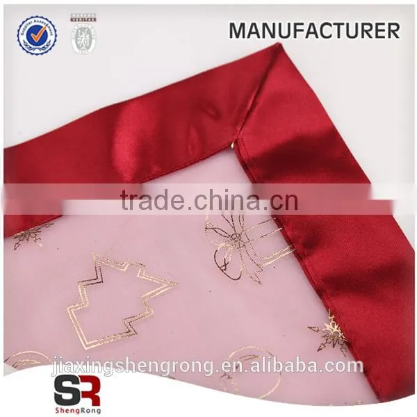 Woven Technics and Plain Dyed Pattern Table Cloth Factory photo-3