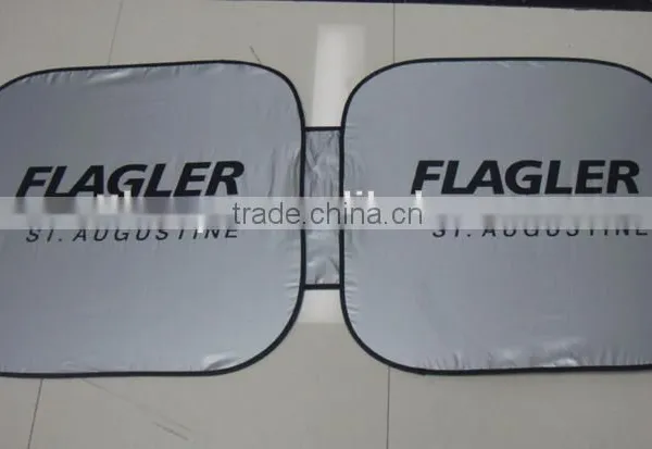Car Front Window Sunshade/nylon Full Color Printing/customized Logo Design photo-3