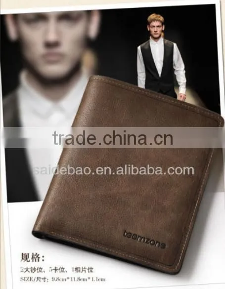 Fashional Men's Wallet Cheque Holder Men's Wallet With Multi-function Pocket photo-6