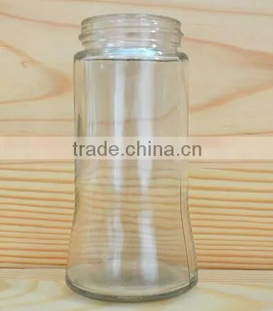 Clear Beverage Glass Bottles Fresh Fruit Juice Bottle With Screw Lid photo-3