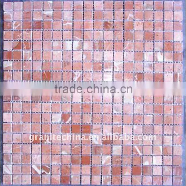 Marble Mosaic Tiles on Mesh