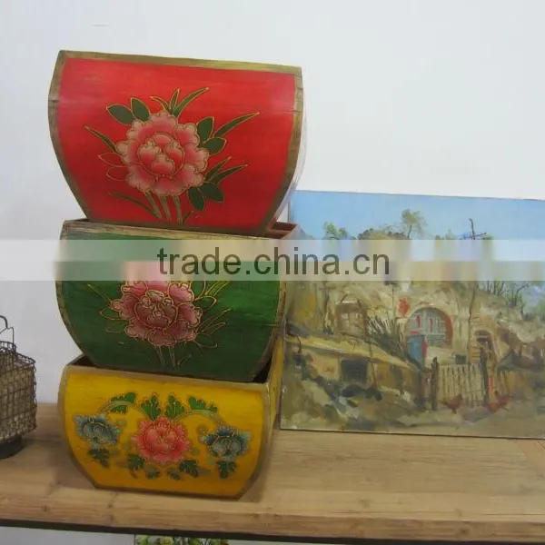 Antique Rice Bucket