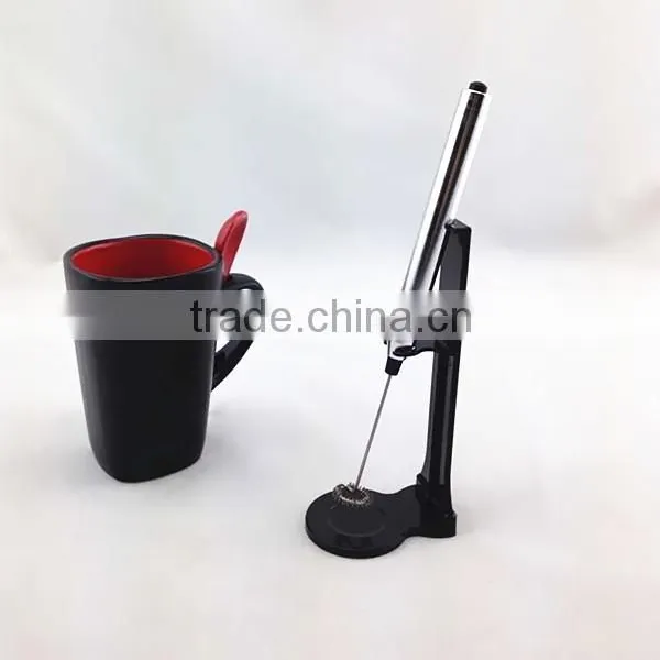 Aluminium Alloy Milk Frother With Stand photo-2